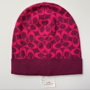 🆕 Coach knit beanie